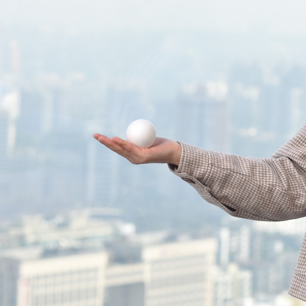 15 Pcs 3" White Polystyrene Foam Balls Smooth Round Solid Ball