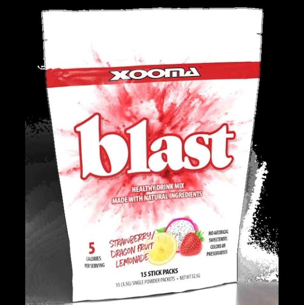 Xooma Blast (15 drink sticks) – Strawberry/Dragon Fruit Lemonade