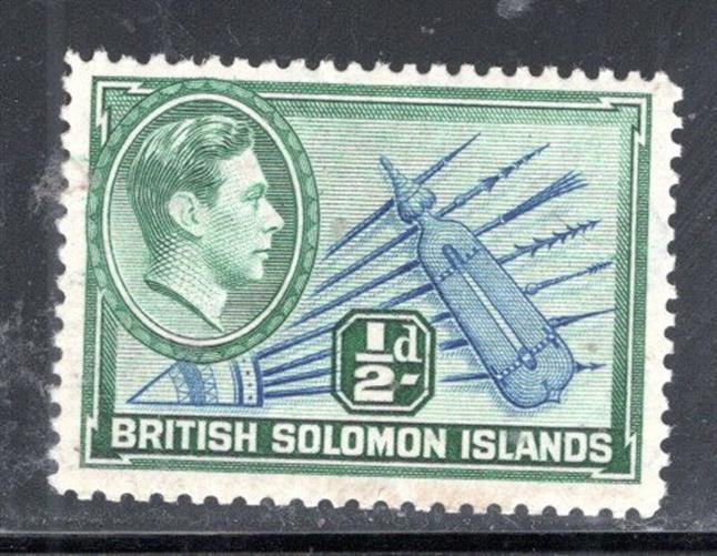 BRITISH SOLOMON ISLANDS STAMP MINT HINGED LOT 1500BY