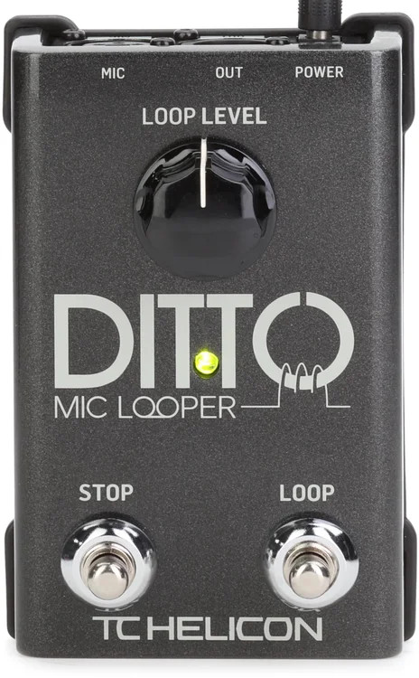 TC-Helicon Ditto Mic Looper Pedal