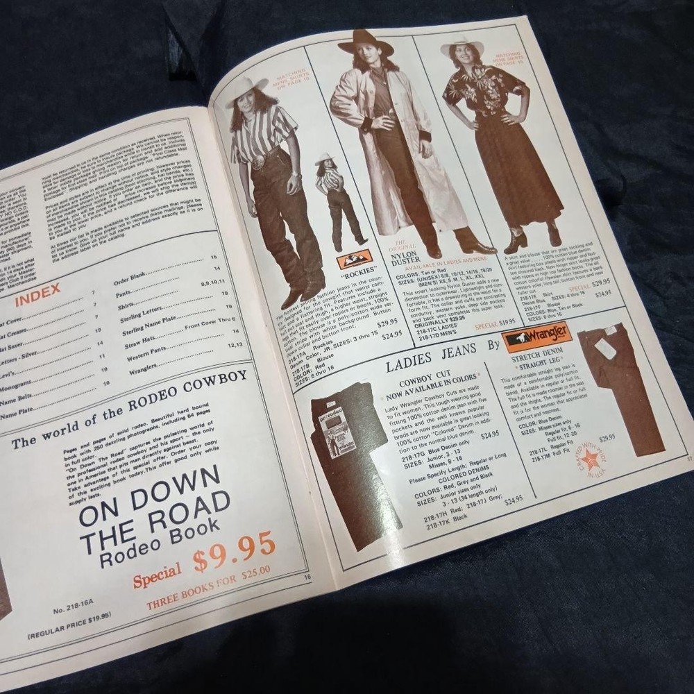 80s Western Catalog LUSKEY Levi