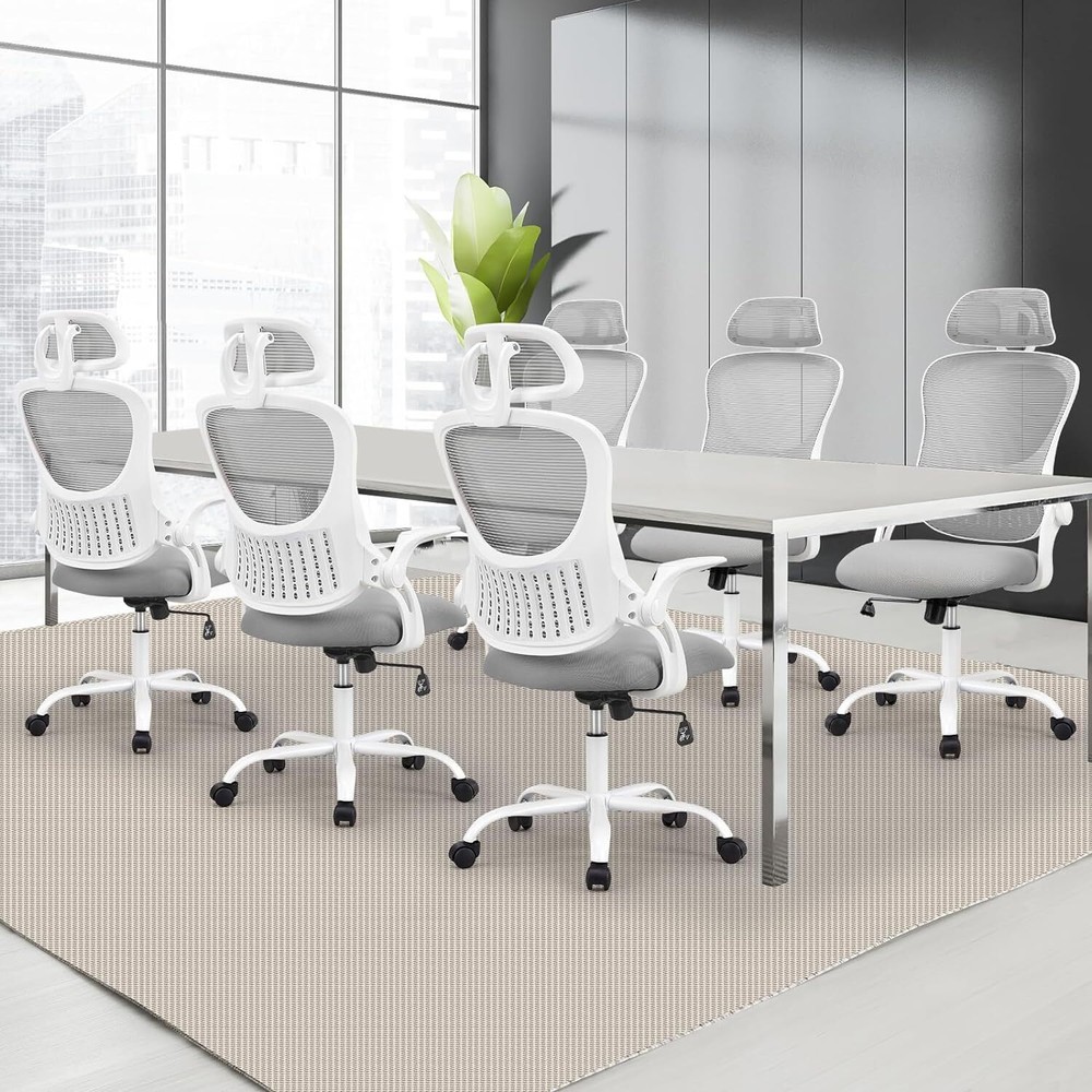 Mesh Rolling Office Chair Ergonomic Computer Chair High-Back Work Task Chair