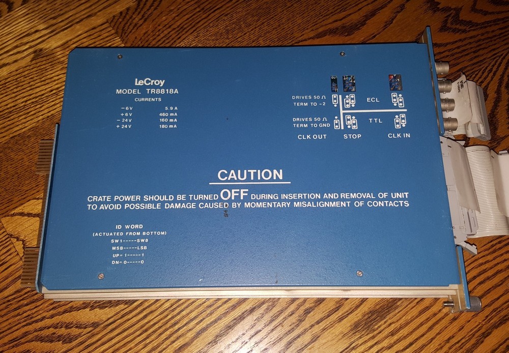 LeCroy TR8818A  Transient Recorder  CAMAC