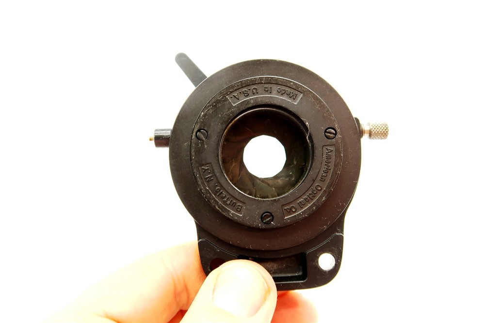 American Optical AO Microscope Iris Diaphragm / Condenser NA 125