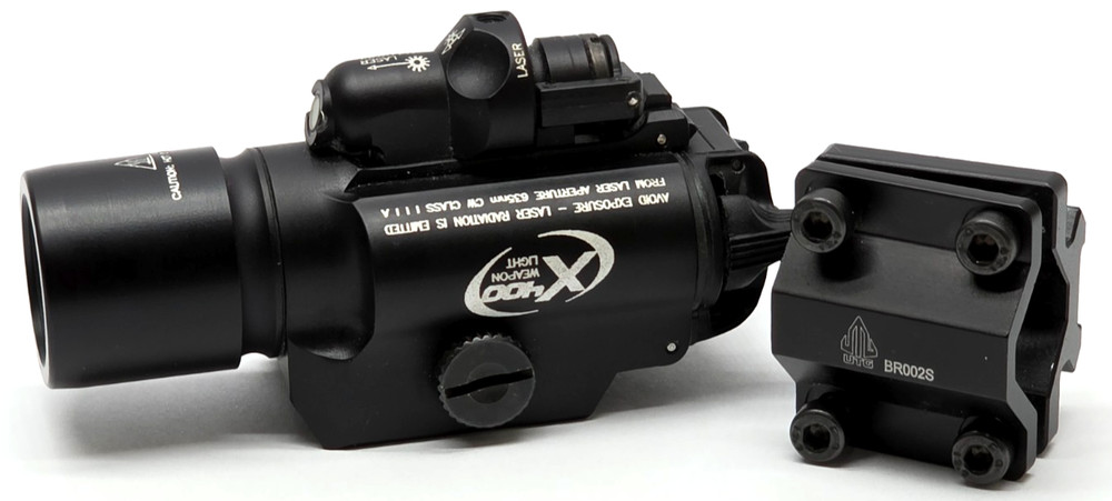 Surefire X400 Weaponlight w/ Red Laser & Mount.