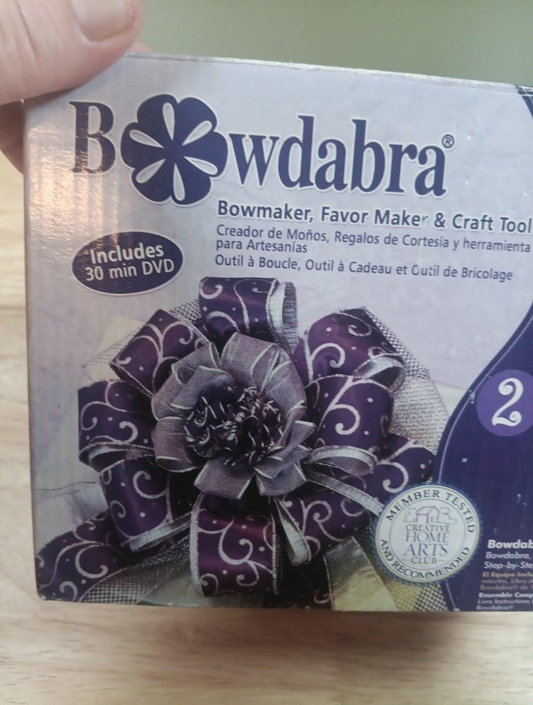 Bowdabra Bow Maker Craft Tool Manual Crafting