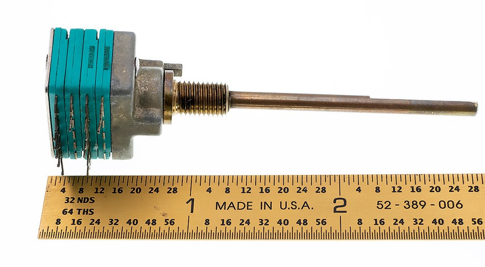 Stackpole 2592937020 2 Pole/4 Position Rotary Switch PCB Mount .100" spacing NOS