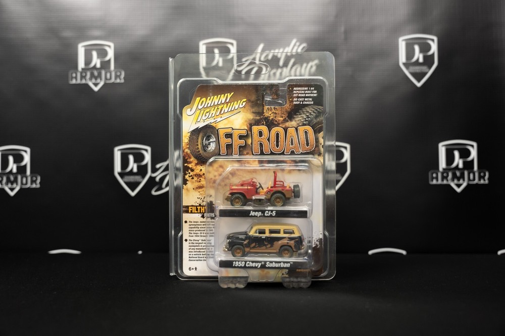 Diamond Protector 10 Johnny Lightning Auto World 2 Pack Diecast Protector Case