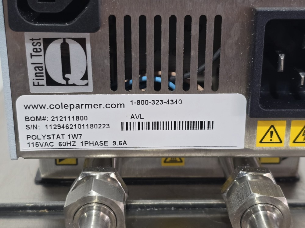 Cole Parmer Polystat Standard 6.5L Heating Circulating Bath