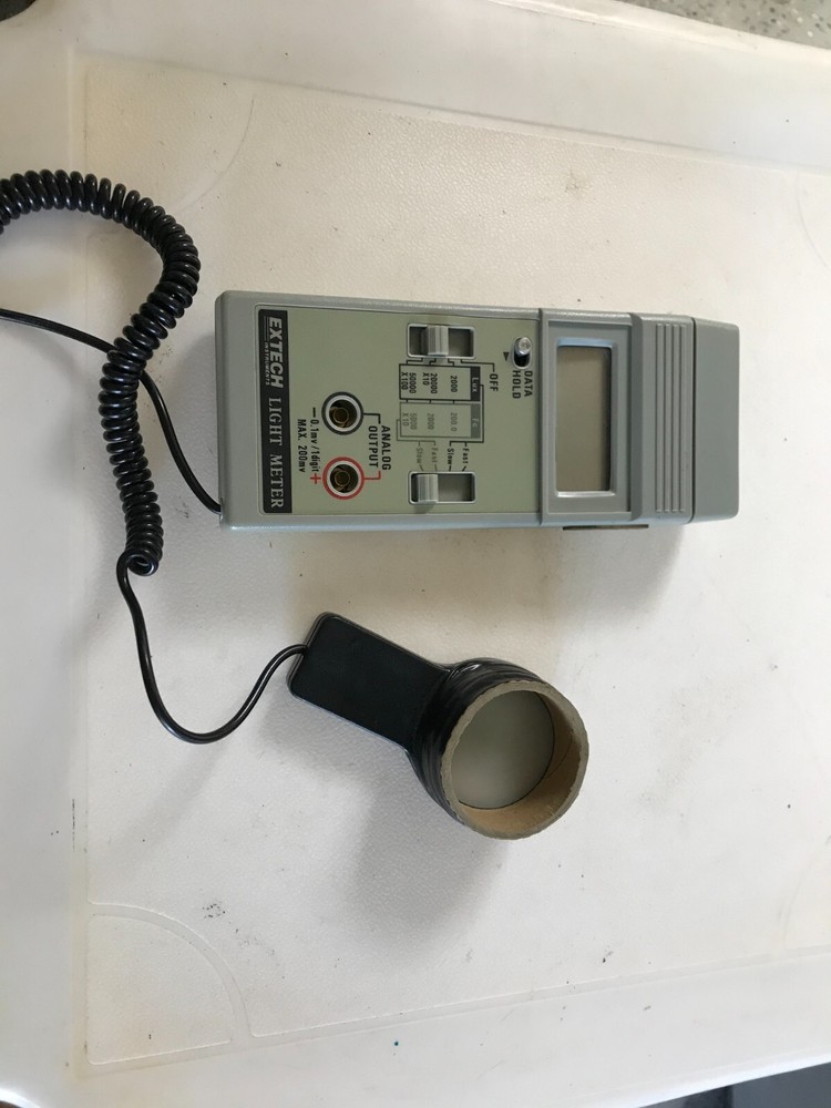 Extech 401025 Handheld Light Meter analog output K60954