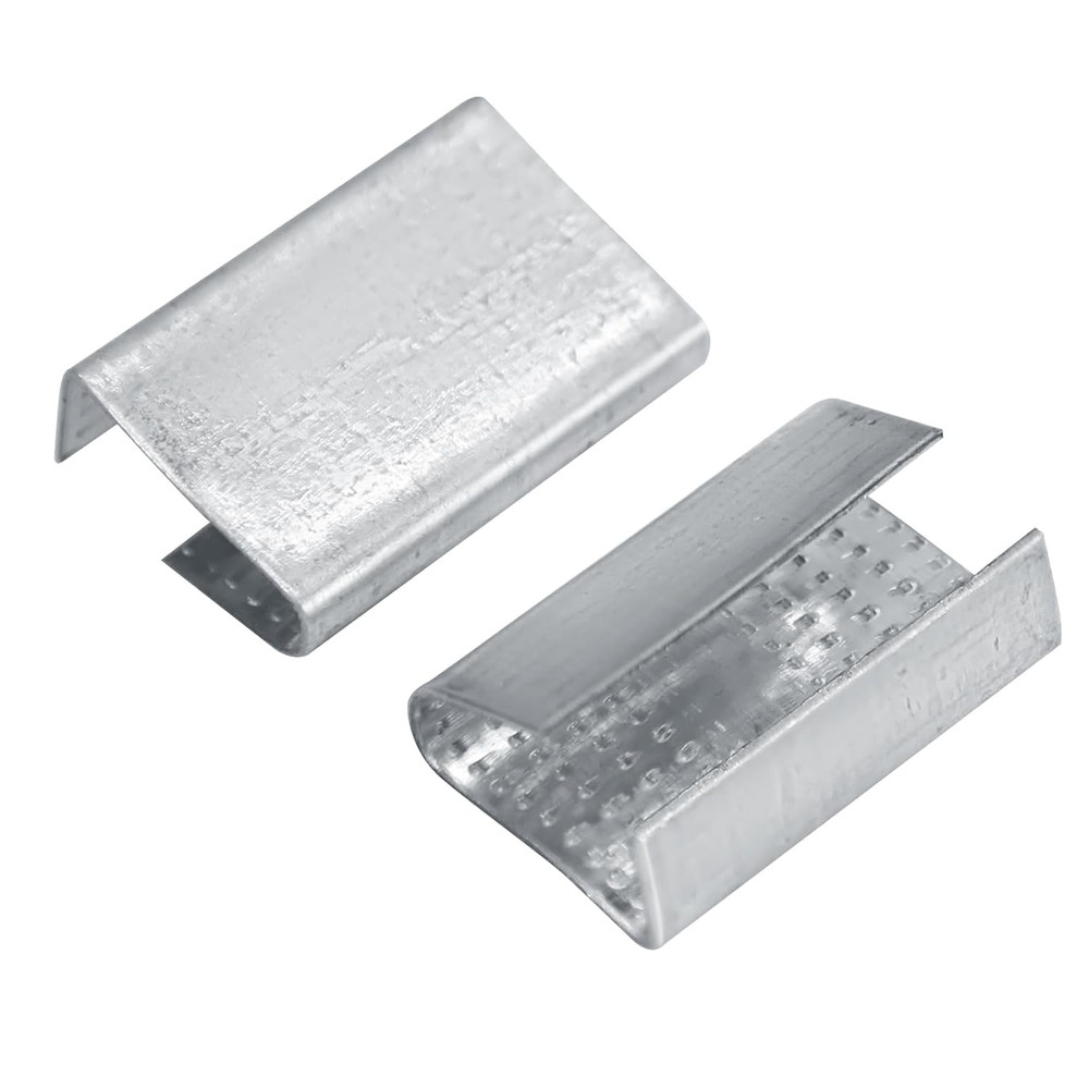 Open Serrated Strapping Seals for 1/2" Polyester Poly Polypropylene Strap Pallet
