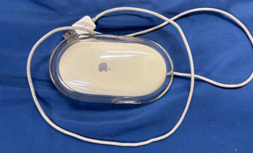 GENUINE APPLE USB PRO MOUSE CLEAR M5769