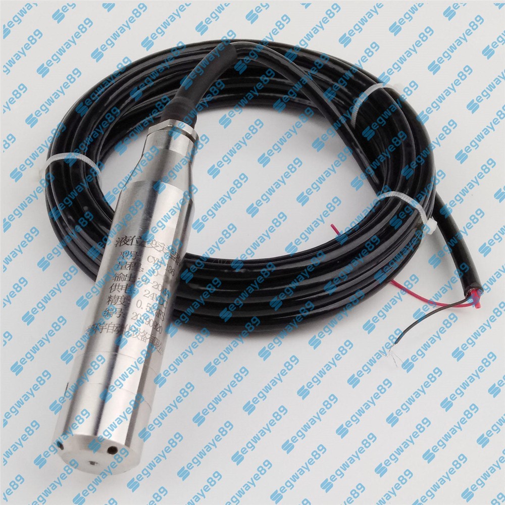 4-20MA 1.0m Range Water Level Transmitter Liquid Level Transducer Sensor