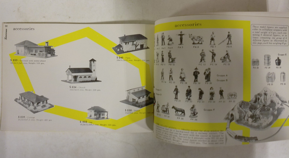 Rivarossi HO Scale 1957 General Catalog