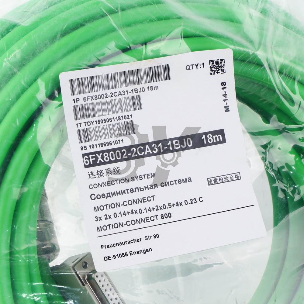 1PC FOR SIEMENS 6FX8002-2CA31-1BJ0 18M Encoder cable NEW