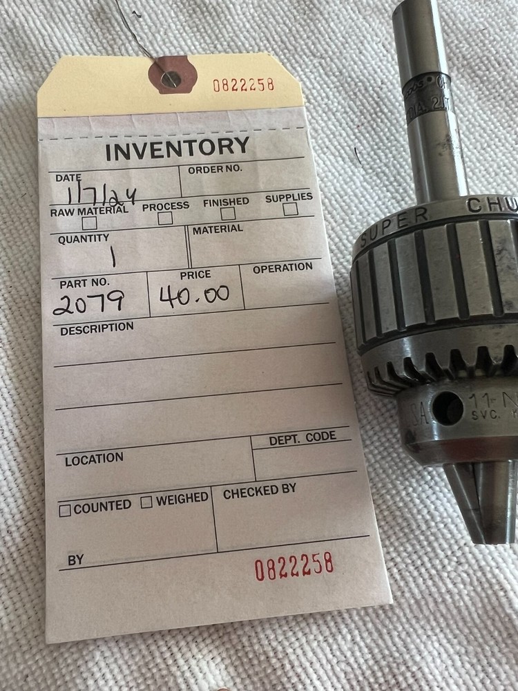 Drill Chuck Jacobs Ball Bearing Super Chuck