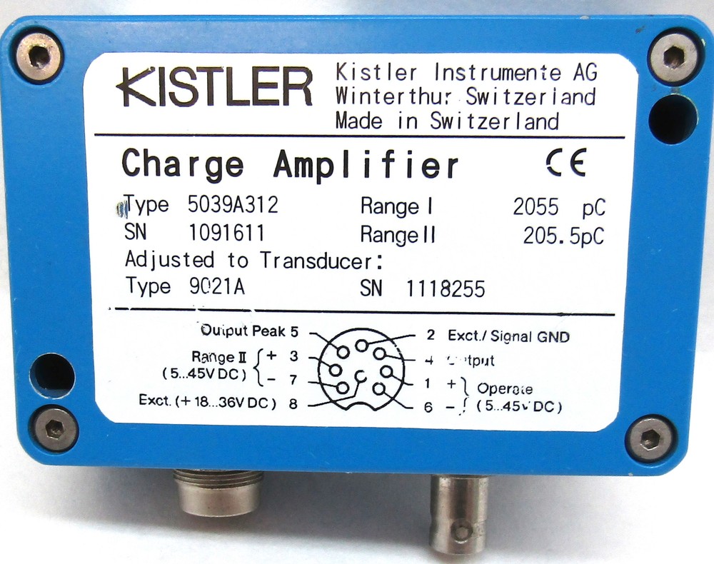 Kistler 5039A312 Charge Amplifier
