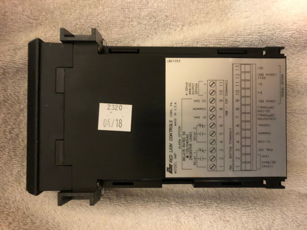 Red Lion Controls IMP23100 Panel Process Meter Nice Condition Warranty