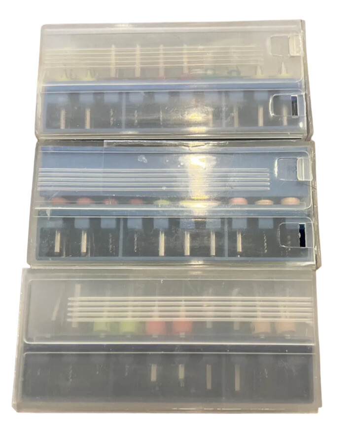 150-Resharpened Micro Carbide Bits Mills PCB Drills Mostly Unused Machinist Tool