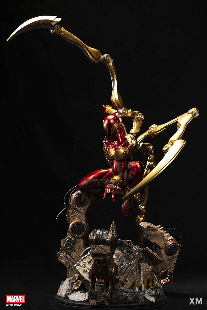 XM Studios Marvel Spider-man Iron Spider ¼ Quarter Scale Premium Statue Figure
