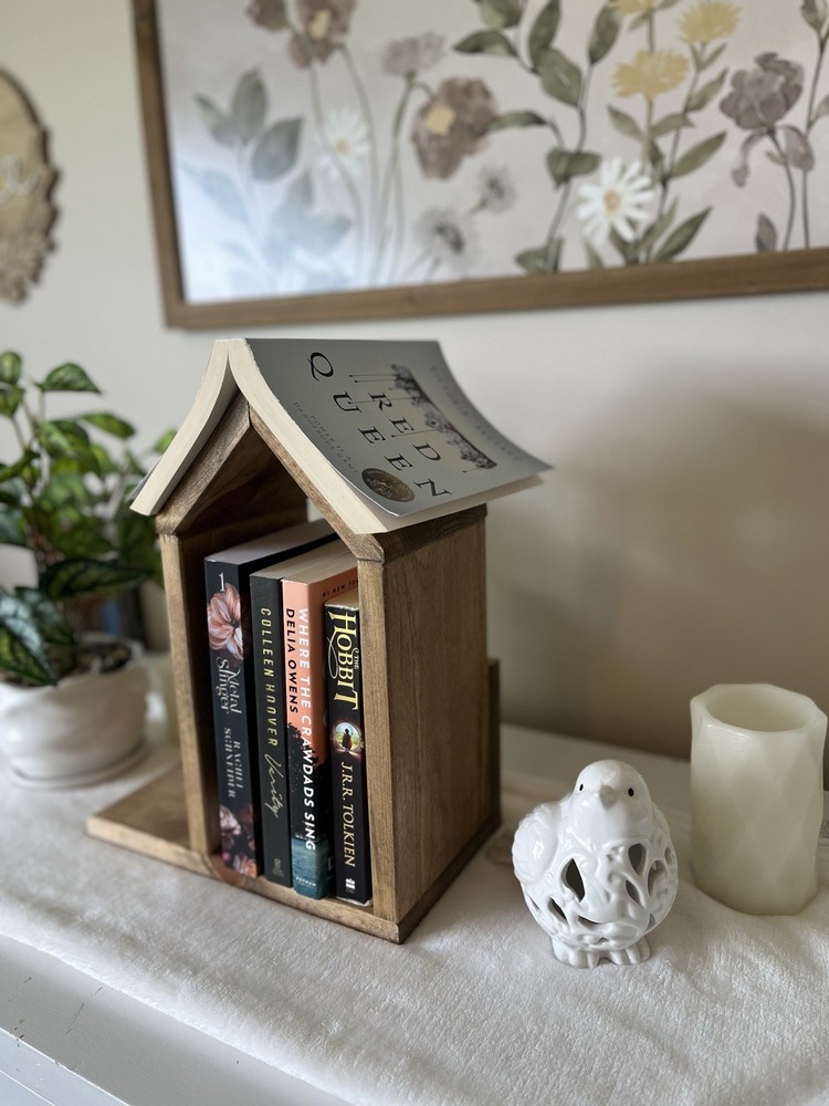 Book Nook - Mini Bookshelf & Placeholder!