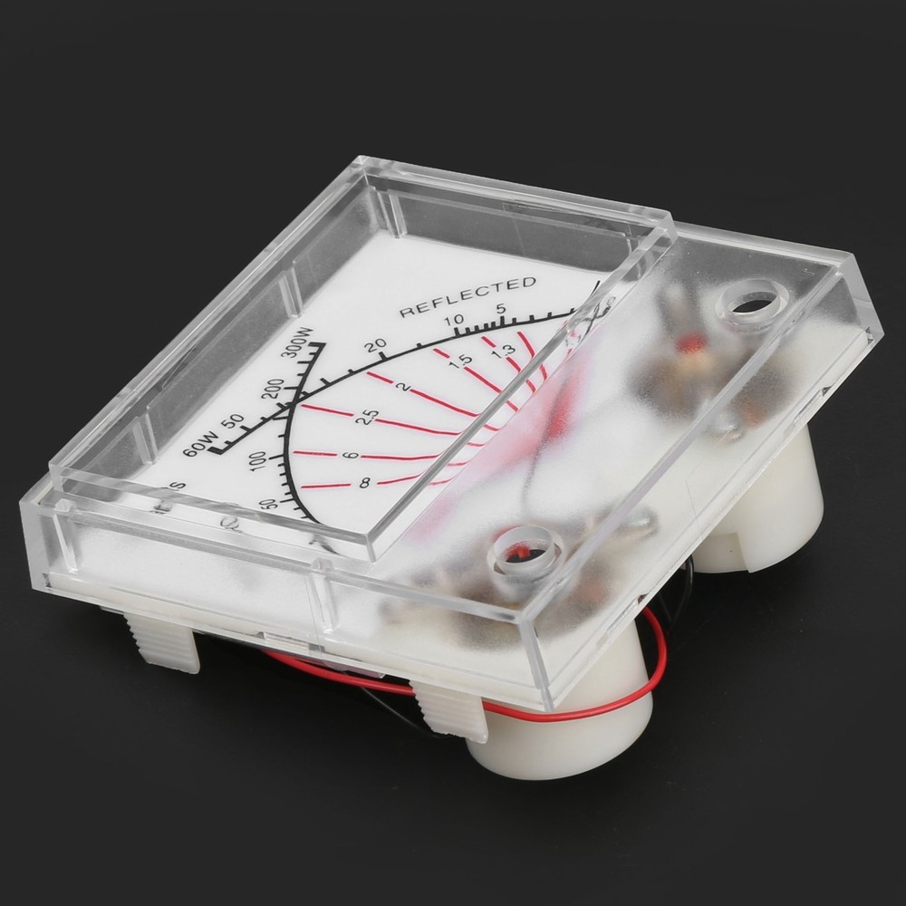 SWR/Power Watt Meter Needle 60/300W Power Meter Transmitter With Backlight