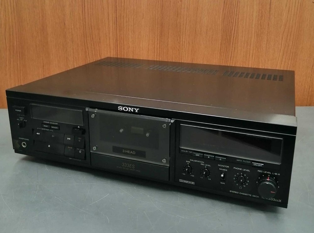 Sony TC-K333ESX 3-Head Cassette Deck Operation Confirmed Maintained