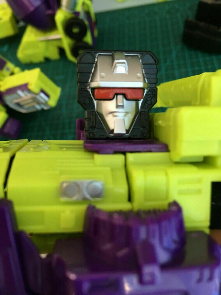 12in For G1 Transformers Robot IDW Devastator Mod Action Figure Toy Set No Box