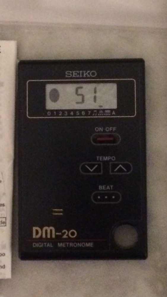 Seiko Digital Metronome