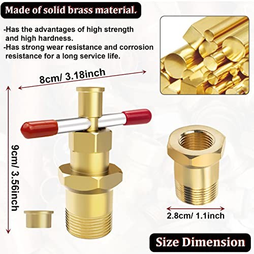 Olive Puller Brass Pipe Olive Tool Fitting Thread Remover 1/2'' & 3/4''
