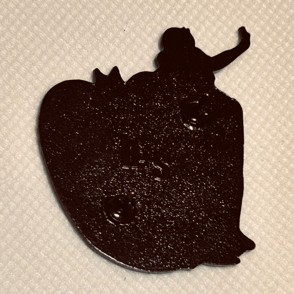 H & S DC Comic Enamel Hat Lapel 1.5" x 1.5"