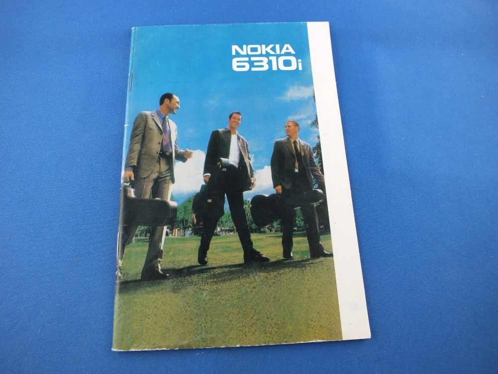 Original Nokia 6310i User's Guide Manual English Manual Instruction Manual Book