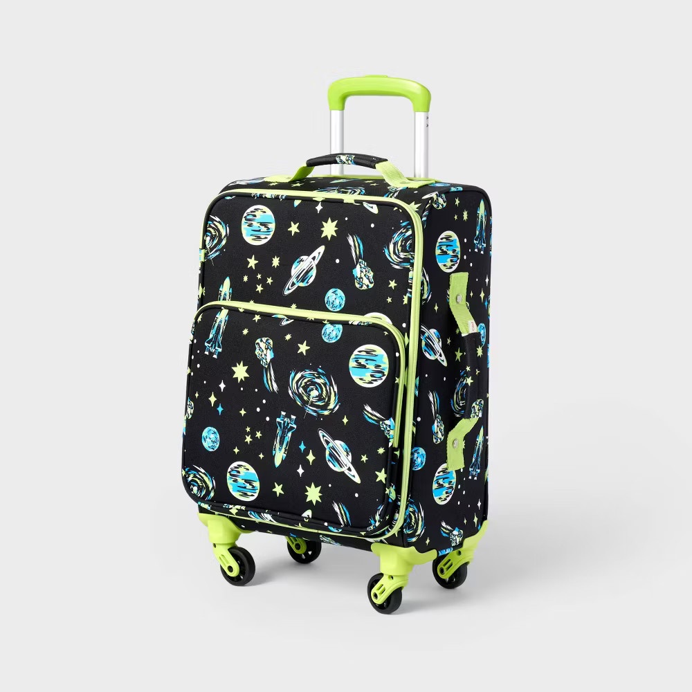 Kids' Softside Carry On Spinner Suitcase Space - Cat & Jack️