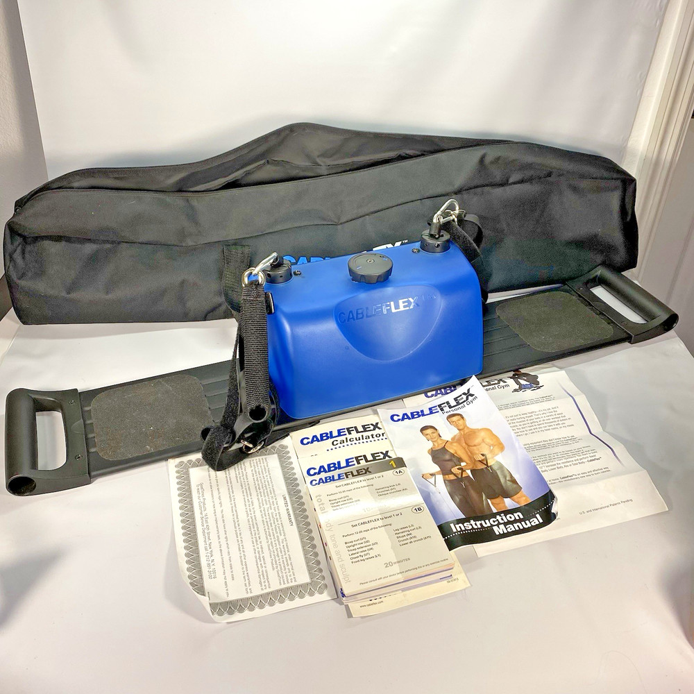 Cable Flex Personal Gym Compact Home Aerobic & Resistance Core Training Exercise