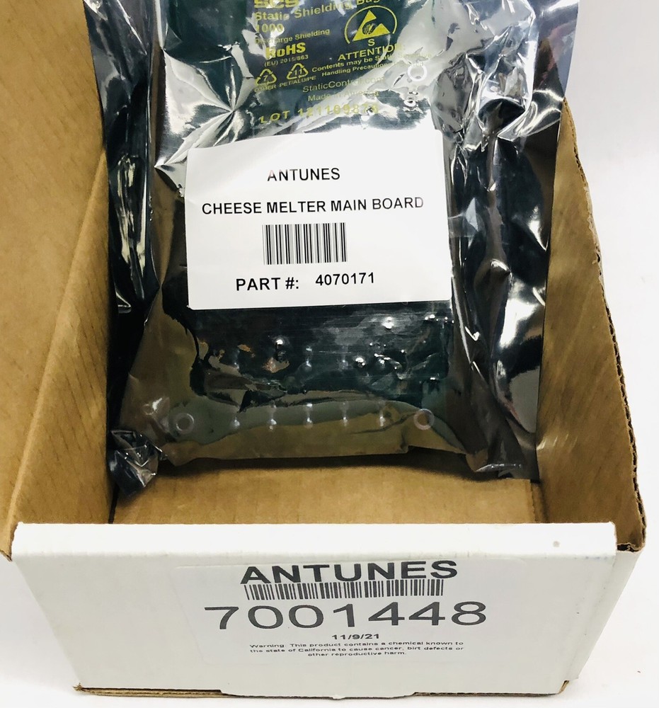 ANTUNES 7001448 CHEESE MELTER MAIN BOARD (4070171)