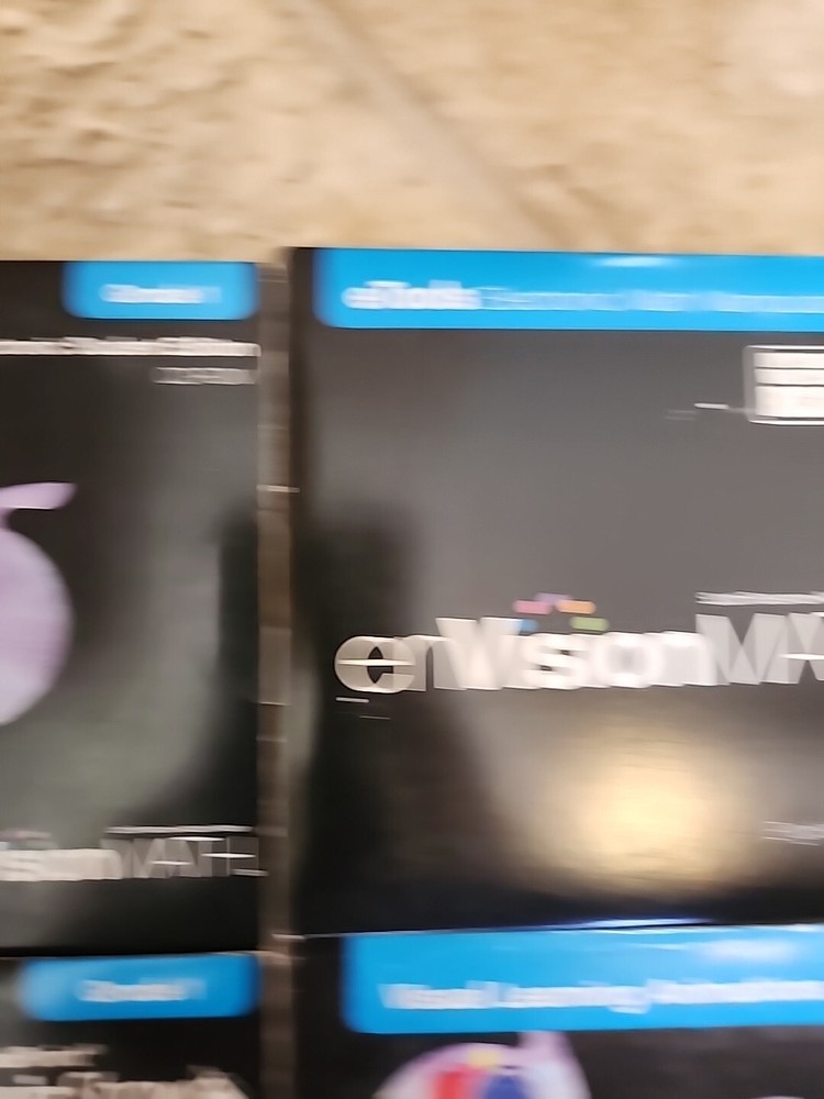 1st Grade Pearson enVision Math Interactive Curriculum Materials CD ROM Lot