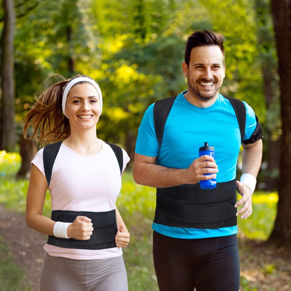 Adjustable Posture Corrector Brace: Gently Pulls Shoulders Back to Relieve Pain