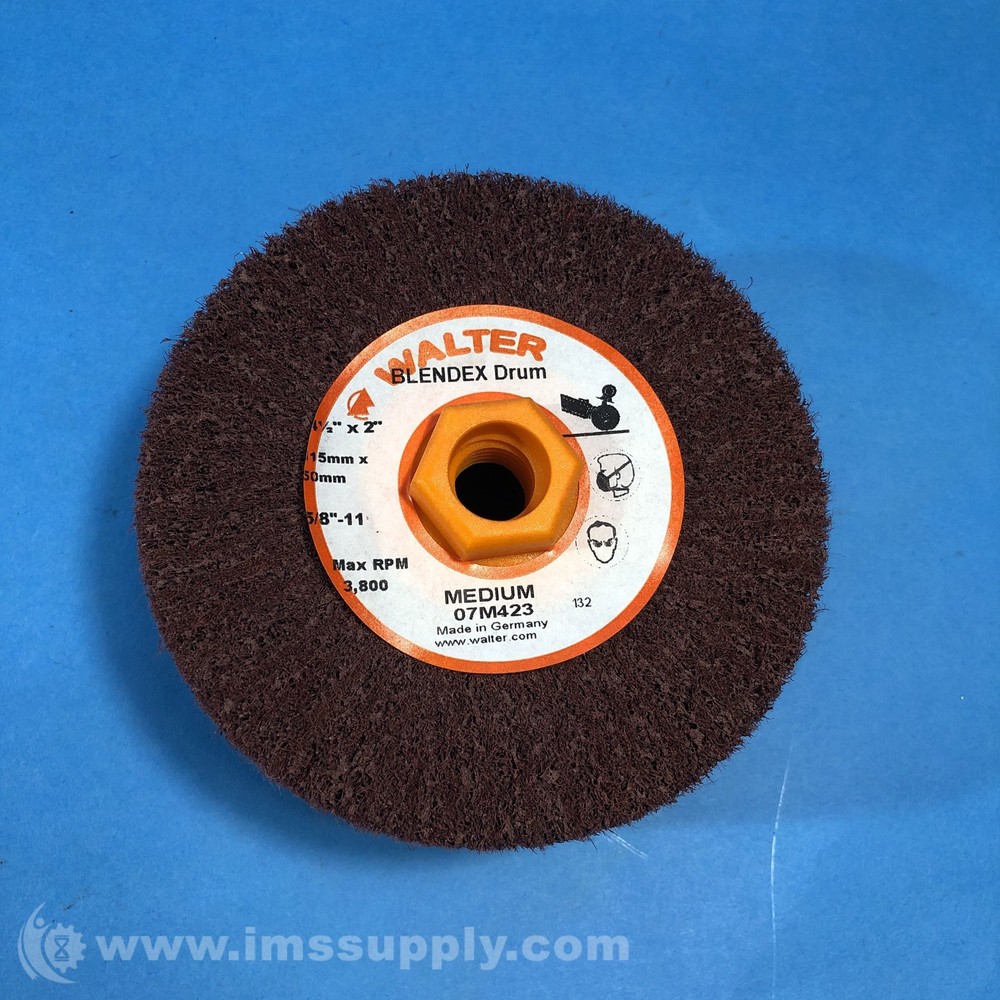 Walter 07M423 Surface Conditioning Blendex Drum FNOB
