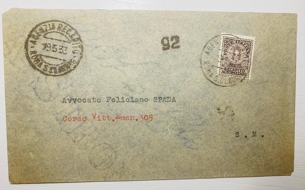 AC514-Authorized Delivery 10CENT Used As Such On Letter