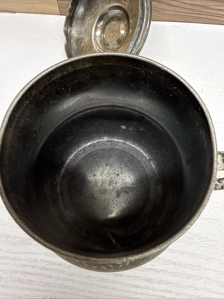 Vintage Silver Plated Sugar Bowl