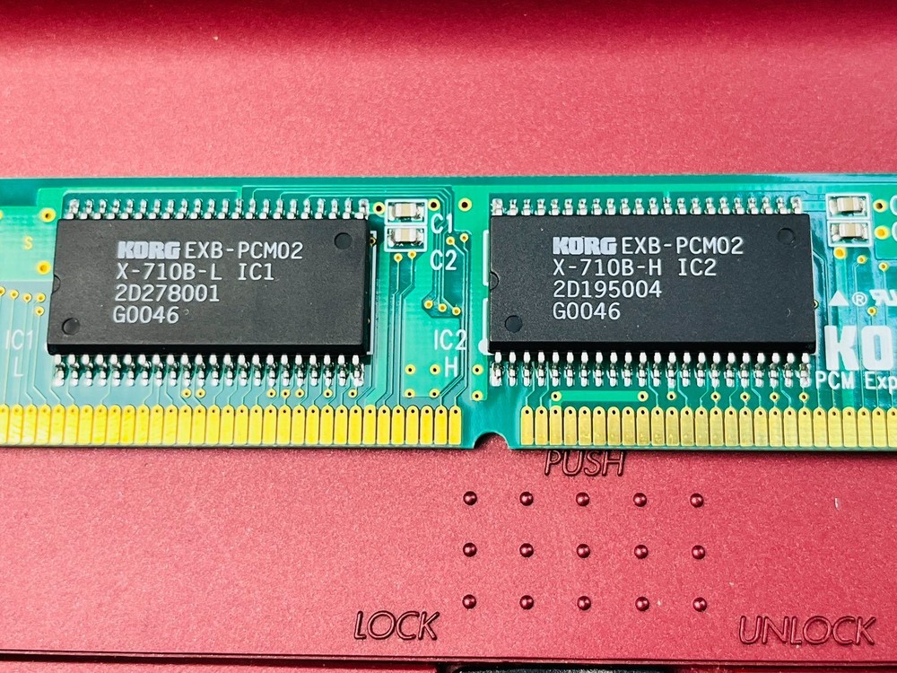 KORG EXB-PCM02 Studio Essentials PCM Expansion Board Working Tested