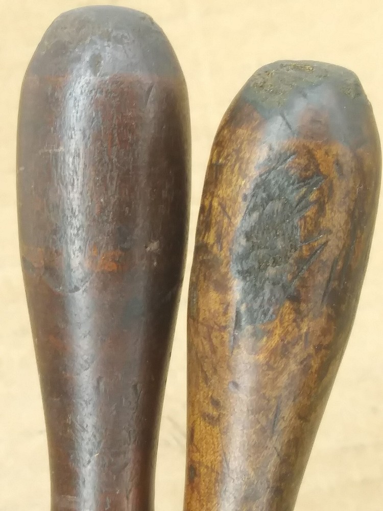 IV93 Lot of 4 Buck Gouges Chisels 3/16", (2) 5/16" & A Vee