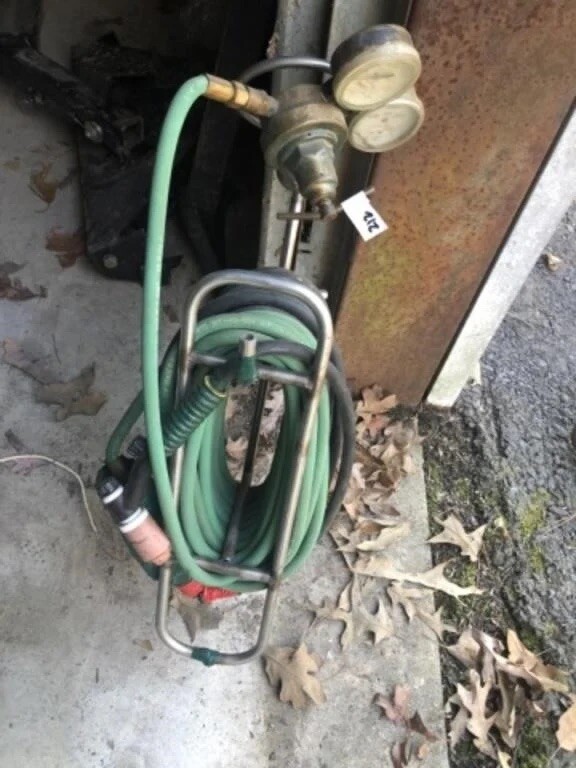 Torch Gauges ~ Hose & Carry Rack