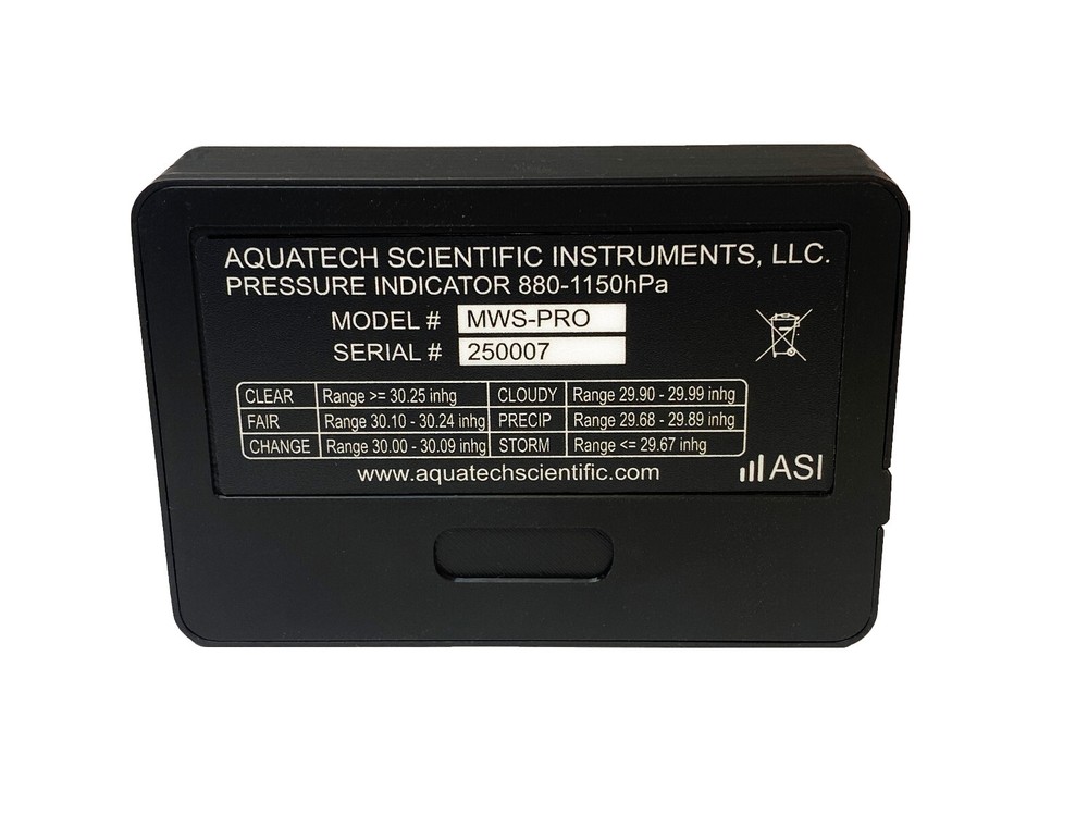 ASI MINI WEATHER STATION PRO - MWS PRO BLACK CASE