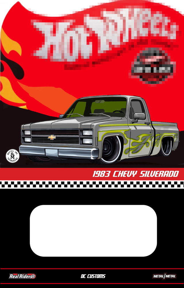 CUSTOM CARD FOR HW SILVY FLAMES 5 PACK