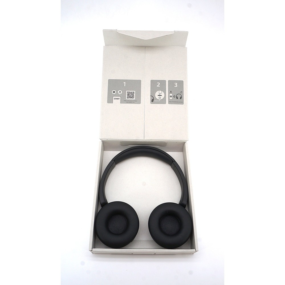 Sony WH-CH520 Black Bluetooth Headphones Wireless Tested Working Pre-Owned