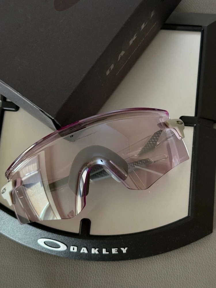 Oakley Encoder OO9472 Sunglasses Polished Clear Prizm Lowlight w/case