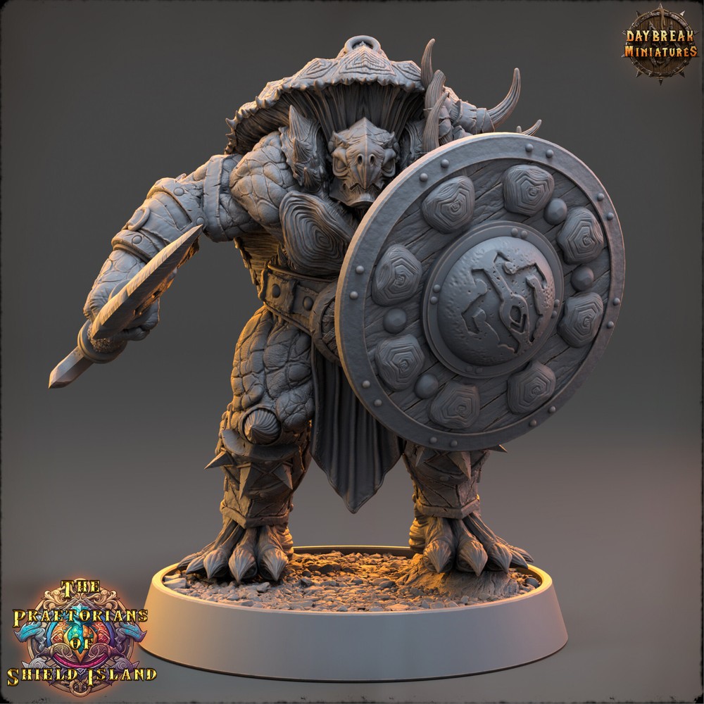 Tortle Warrior Wecto | DayBreak Miniatures |