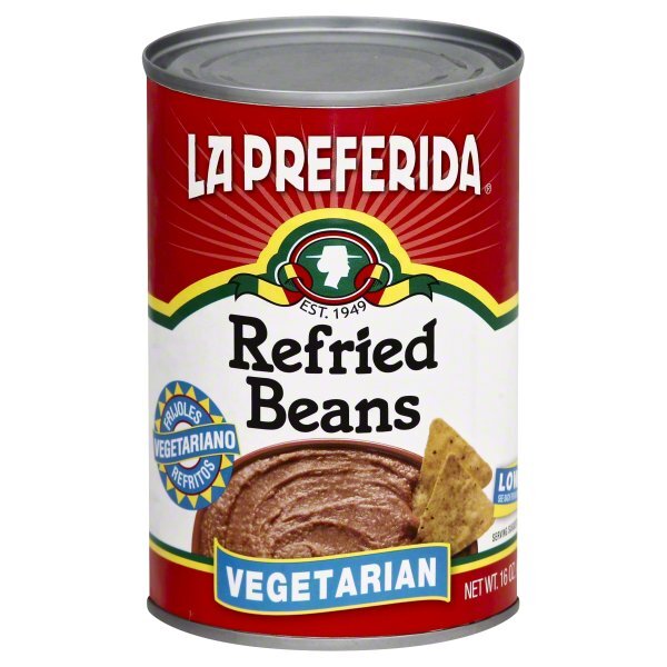 La Preferida R.Bean Veg 16 Oz (Pack 12)