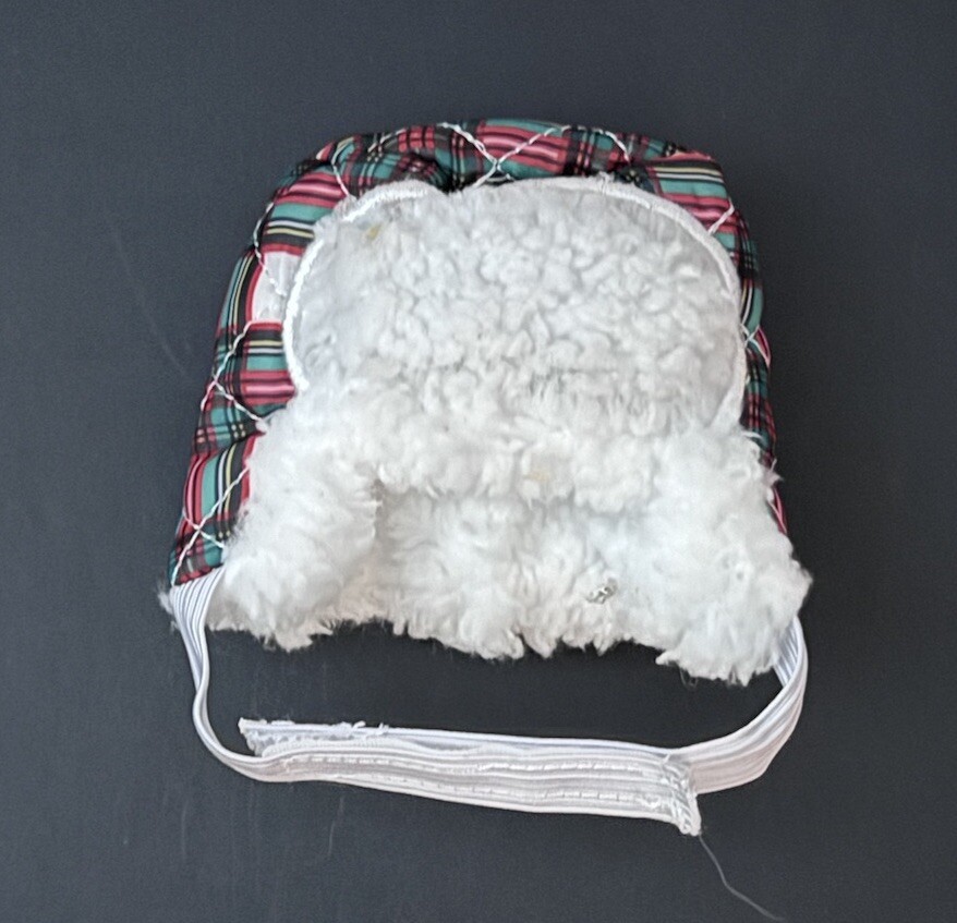 Merry & Bright Small Pet Puffer Cap